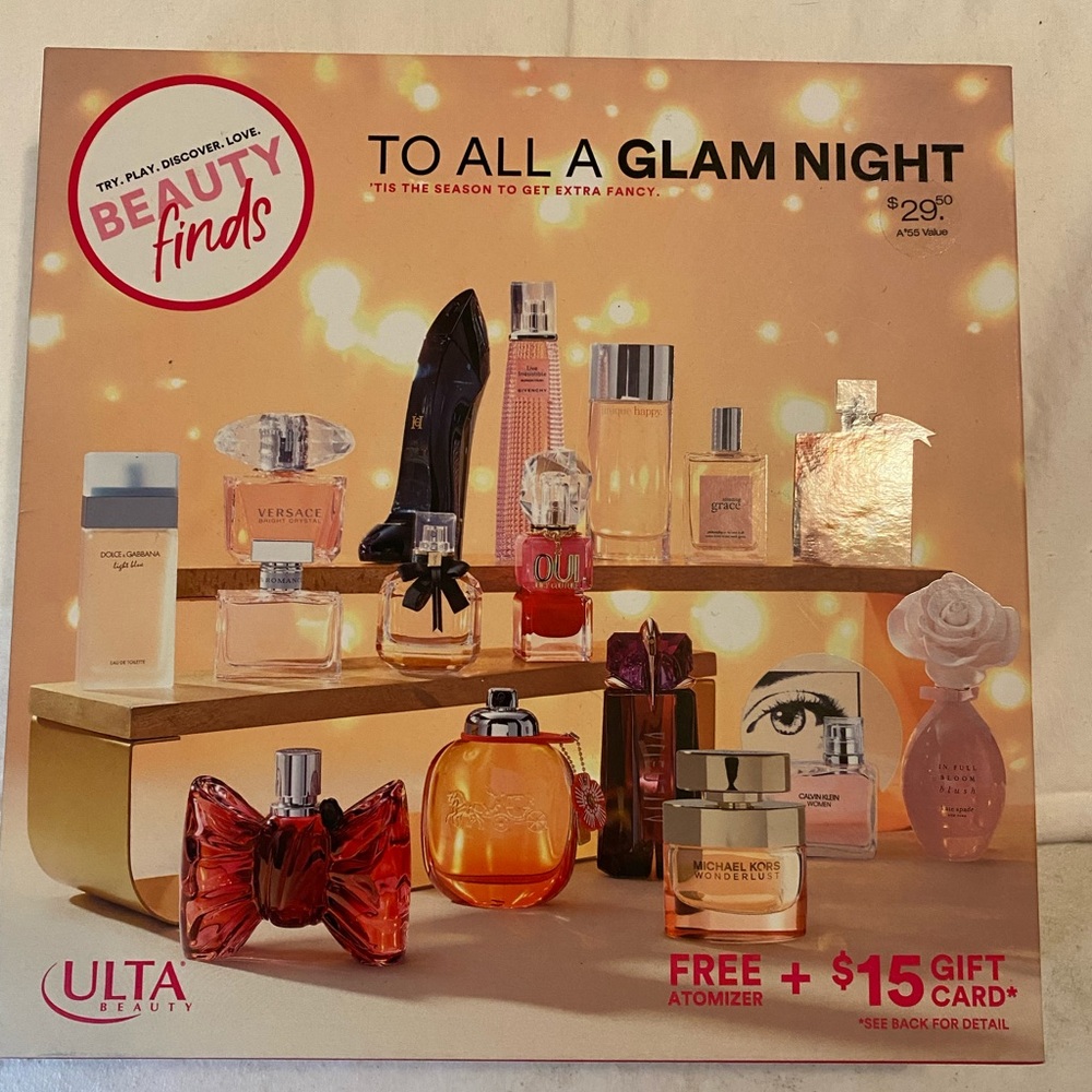 Ulta name brand mini perfume set